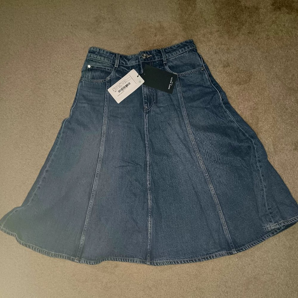 Miss Sixty denim midi skirt brand new